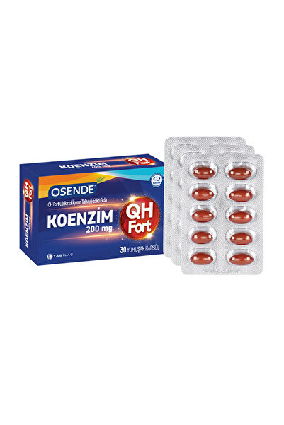Osende Osende Koenzim 200mg QH Fort 30 Yumuşak Kapsül