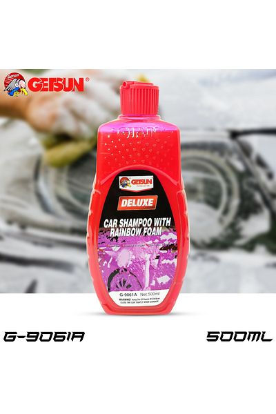 GETSUN Car Cleaning Shampoo The Ultimate Shine With Rainbow Foam Cleaning Shampoo 500ml
