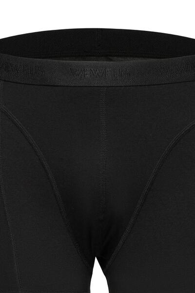 Weweus Μαύρο ανδρικό μπόξερ 3 τεμαχίων Micro Modal Premium 14183