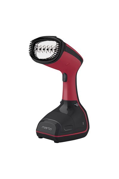 MARTA Vertical steam iron MT-1176 Burgundy, 1000 W, 300 ml water tank