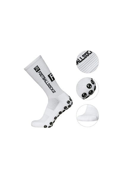 ÖZKAHRA TEKSTİL unisex Λευκές αντιολισθητικές κάλτσες αντιολισθητικές κάλτσες ποδοσφαίρου
