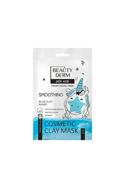 BEAUTY DERM قناع الطين الأزرق التجميلي المنعم من بيوتي ديرم 12 مل