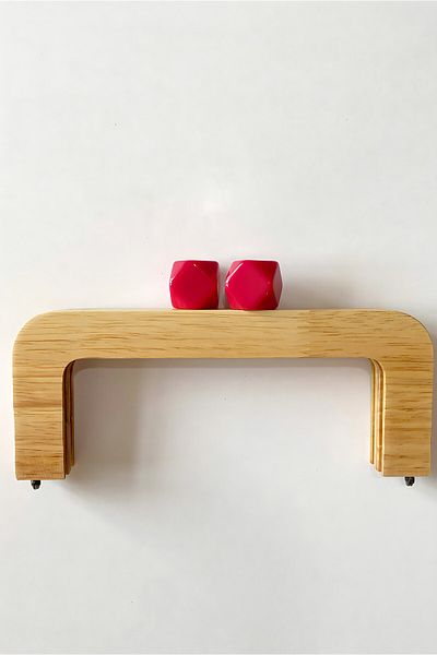 vollen yarn حقيبة خرز خشبية
