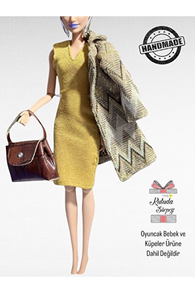 LavinTheMavi Oyuncak Bebek Kıyafeti - Ceketli Kombin