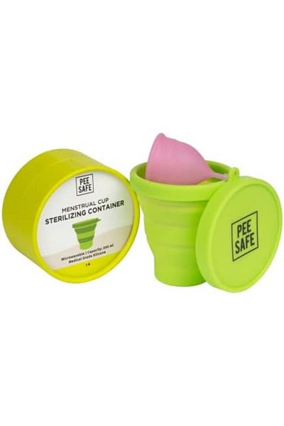 Pee Safe معقم أكواب الدورة الشهرية الآمن للتبول من بيسيف (1N)