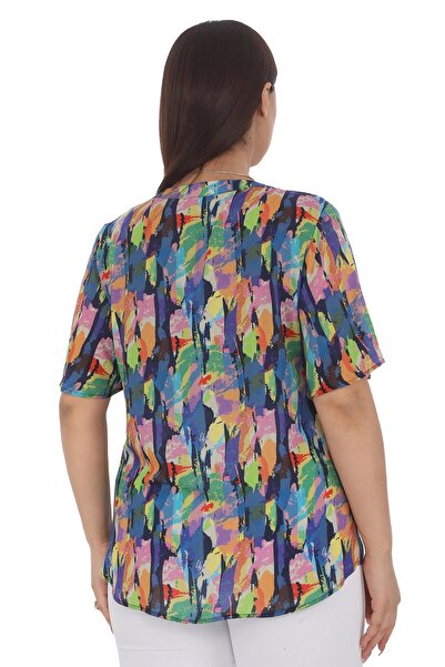 Lady Majestic Μπλούζα Plus Size 100% Viscose