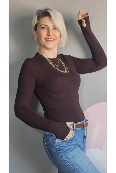 Butik Parmak Geçmeli Bluz