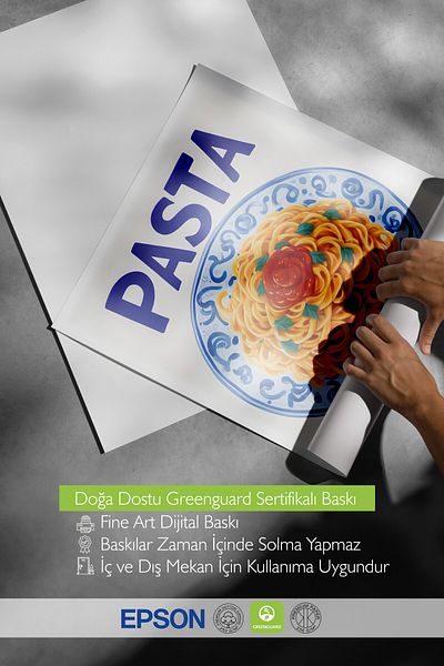 Postifull Ζωγραφική με ξύλινο πλαίσιο, Pasta Night, Ξύλινη ζωγραφική κουζίνας σειράς Comfort, NO:109082