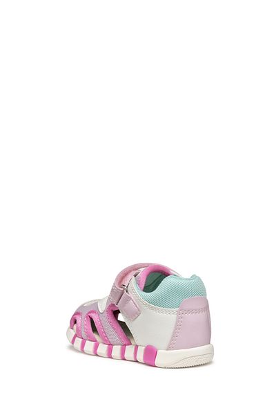 Geox Baby Girl White B Sandal Iupidoo a - Synt Mesh Banded Fabric Sandals B5517C0Bc14C0563