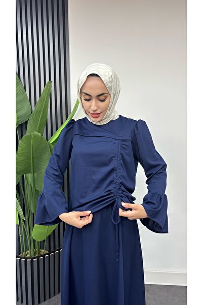 moda zeynaa ÖNÜ BÜZGÜLÜ ETEKLİ TESETTÜR TAKIM