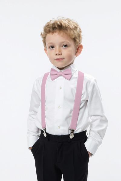 Trend Bebe Butik Çocuk Papyon Pantolon Askı Takımı Gösteri Düğün Mezuniyet Do...