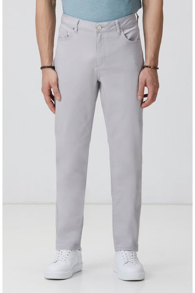 Network Gri Casual Pantolon