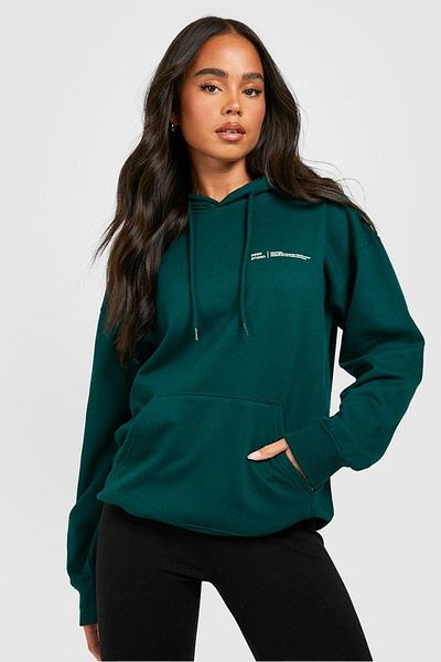 CLAYES Unisex Πράσινη φούτερ Dsgn Studio Oversize