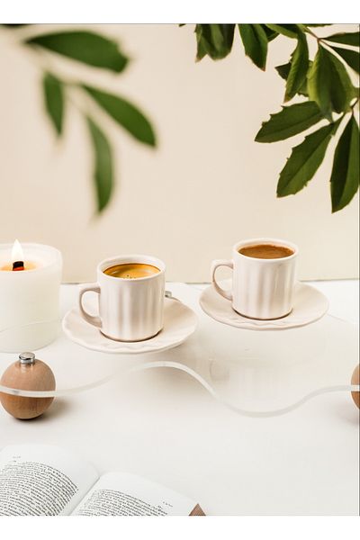 LALEZEN HOME 2 People Take the Privilege of Their Own Time Cup Set