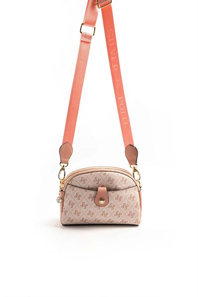 Silver Polo Silver & Polo Pink - Salmon SP1144 Geantă de damă