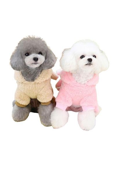 Glipet Beige XL Carrot Fleece Dog Outfit