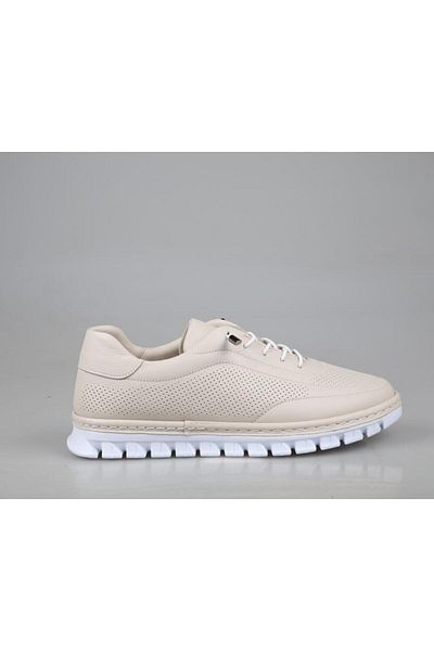 Marka Sesi 012-8008 Ecru Women's Casual Shoes