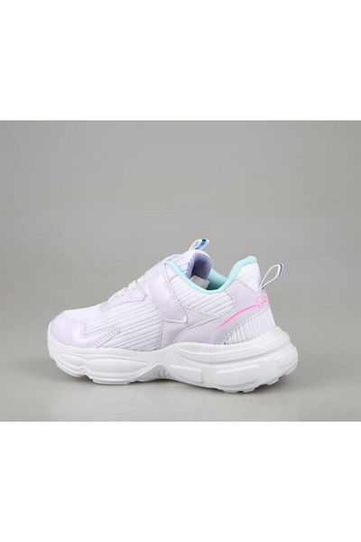 M.P. MP 251-3450 Λευκά Μωβ Παιδικά Sneakers