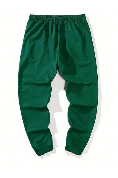 CLAYES California Ca Sweatpants Jogger - Πράσινο εμπριμέ λαστιχένιο πόδι ψηλόμεσο