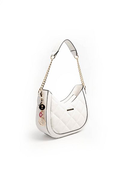 Silver Polo Geantă de umăr pentru femei Silver & Polo White SP1168