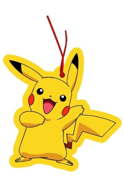 odaburada Pokemon Pikachu Tasarımlı Dekoratif Oto Kokusu Ve Aksesuarı