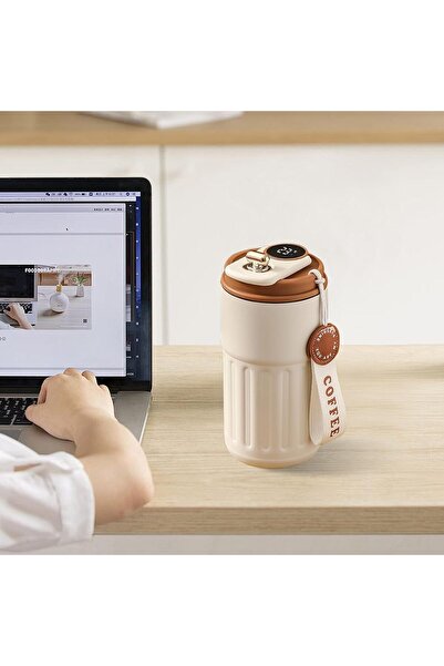 Byl Dereceli Termos – 400 ML Akıllı Led Sıcaklık Göstergeli Termos