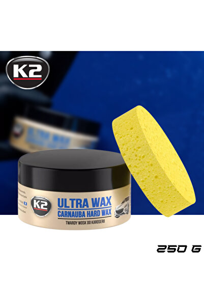 K2 شمع ألترا واكس كارنوبا الصلب يلمع كأنه جديد، لمعان عميق وحماية تدوم طويلاً...