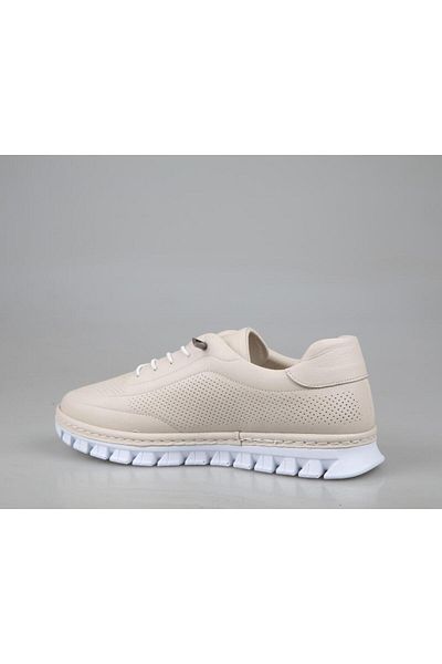Marka Sesi 012-8008 Ecru Women's Casual Shoes