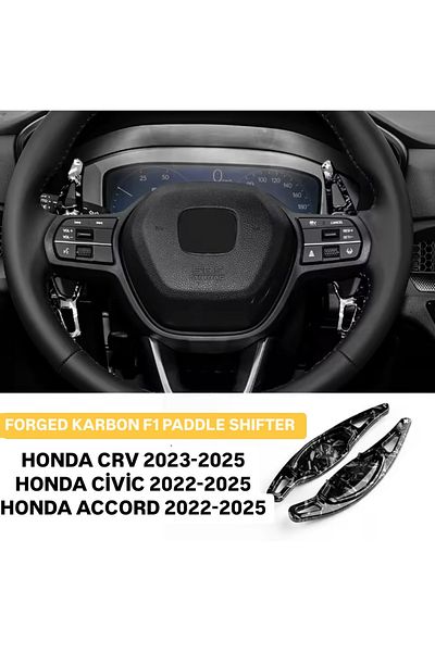 YıldızTuning Honda Civic Fn1 Fe1 Mining Carbon Gear Shift Lever 2022-2025