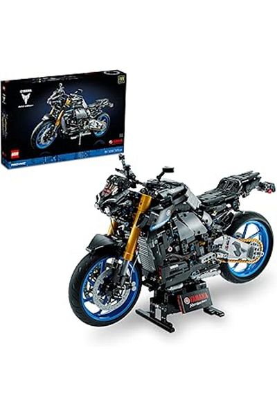 Mu Art Ahşap Lego ®   Technic Yamaha Mt-10 Sp 42159 - Collectible and Displayed for Motorcycle Enthusiast Adults
