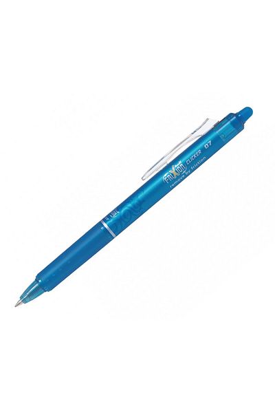 Pilot Rolă 0,7 mm albastru deschis Clicker Frixion Pilot