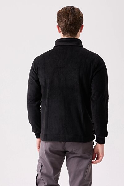 Kardelen İş Elbiseleri Galanthus Fleece Coat Men's Zip-Up Warm Comfortable and Durable Winter Fleece