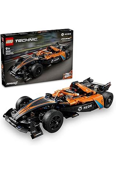 Pazarcan Technic Neom Mclaren Formula Racing Car 42169-9 Years Old and Above Children Collectible Creative Yar