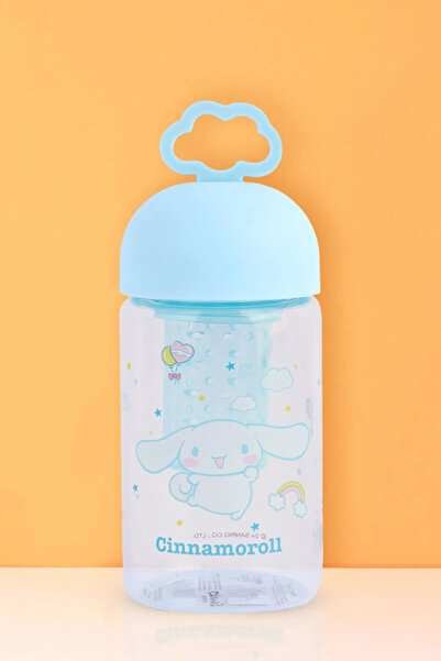 Miniso Sanrio Lisanslı Süzgeçli Borosilikat Cam Şişe - Cinnamoroll