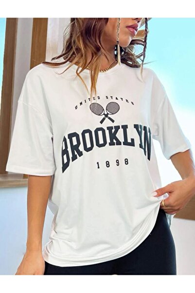 VBSVİBES ΛΕΥΚΟ ΠΕΡΙΠΤΩΣΗ BROOKLYN ROCET TSHIRT