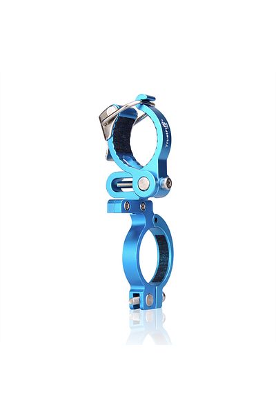 Choice Blue Trustfire He02 Cycling Clip Clamp Flashlight Mount Holder Universal Mountain Bicycle Bike Led L