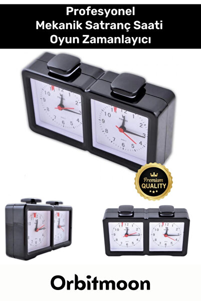 Orbitmoon Profesyonel Taşınabilir Analog Pilli Bonus Turnuva Mekanik Satranç ...