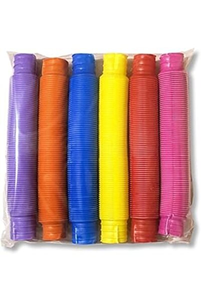 Genel Markalar 6'lı Pop Tubes Bükülebilir Eğlenceli Boru