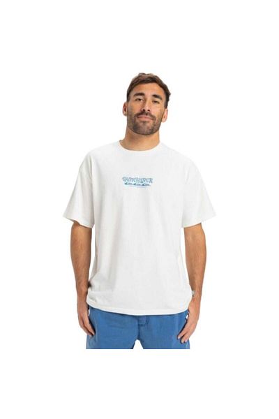 Quiksilver Мъжка бяла тениска Hw Tree Connection SS Eqyzt08034-wbk0