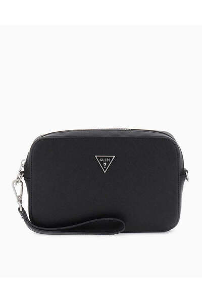 Guess Μίνι τσάντα χιαστί με λογότυπο Milano