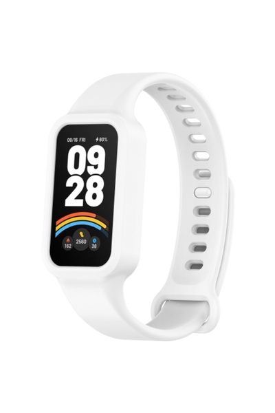 Fibaks Xiaomi Smart Band 9 Active Uyumlu Yüksek Kalite Silikon Kordon Kayış A...