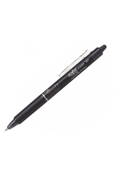 Pilot Roller 0.7mm Black Clicker Frixion Pilot