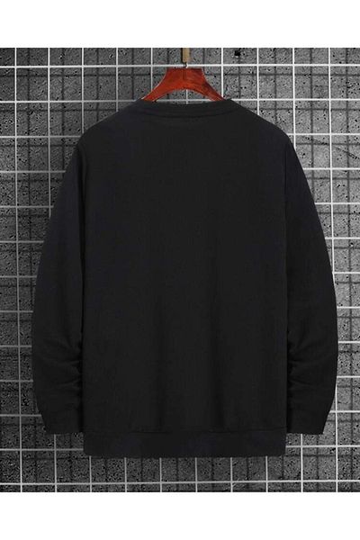 VBSVİBES Hanorac negru cu glugă, unisex, supradimensionat, pentru bărbat puternic