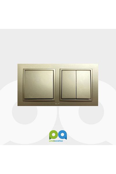 ELBİ Zena Titanium Key Commutator ومجموعة الإطارات
