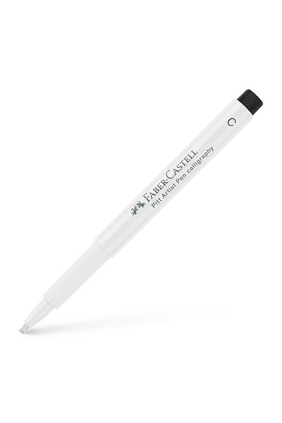 Faber Castell Pitt Artist Pen Calligraphy White Faber-Castell