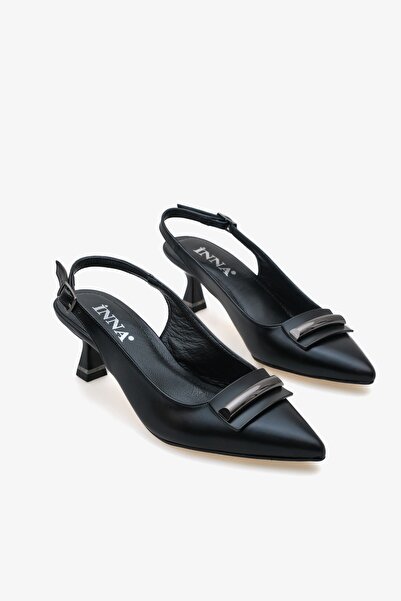 İNNA Nolize İnna Γυναικεία παπούτσια με τακούνι Γνήσιο Δέρμα εκατοστών