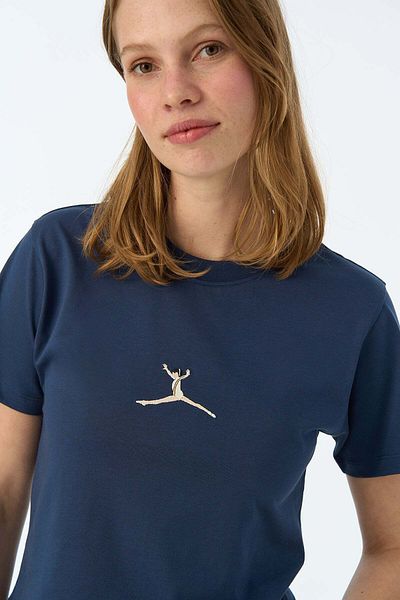Socrates Perfect 10 Ελαφρύ γυναικείο μπλουζάκι - Navy Blue