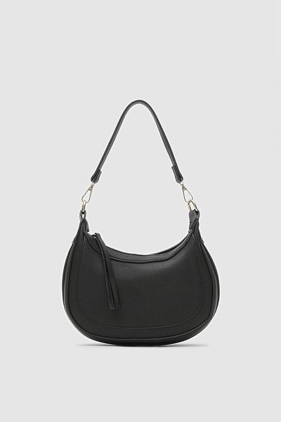 Shule Bags Geantă Logan neagră de mână și crossbody
