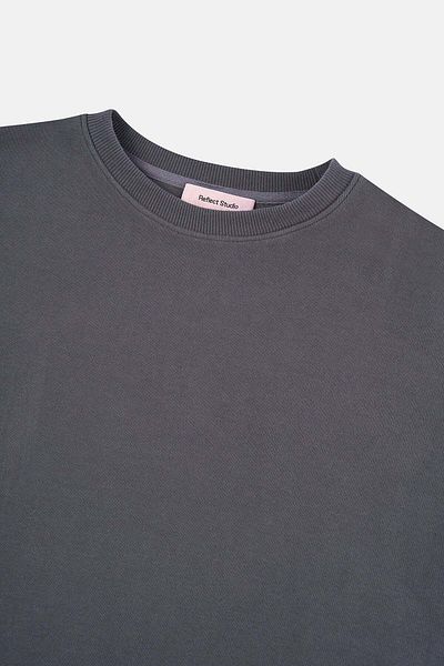Reflect Studio Anthracite Colored Basic Supersoft Sweatshirt