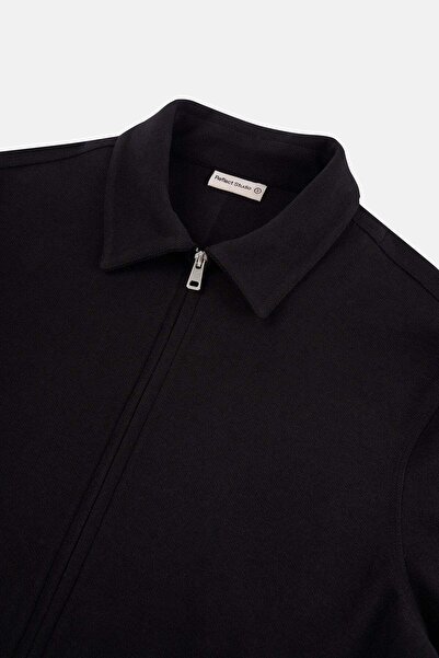 Socrates Світшот з логотипом Full-Zip - Чорний